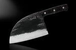 Couteau serbe Samura Mad Bull 18cm manche en carbone