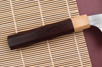 Couteau de chef kiritsuke japonais artisanal martelé Yu Kurosaki senko 24cm acier SG2