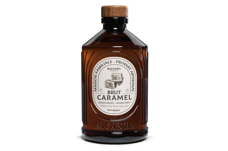 Sirop de caramel brut artisanal Bacanha certifié biologique 40cl