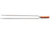 Brochette double Tramontina Churrasco en inox et bois 85cm