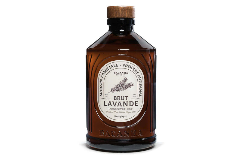 Sirop de lavande brut artisanal Bacanha certifié biologique 40cl