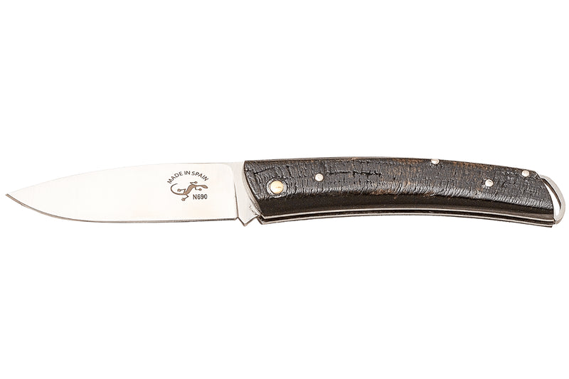 Couteau pliant Salamandra manche corne de buffle 9cm