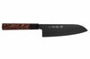 Couteau santoku 17cm japonais Sakai Takayuki Kurokage VG10 manche en wengé