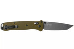 Couteau pliant Benchmade Bailout 537GY-1 manche aluminium anodisé vert 12cm avec brise-vitre