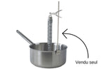 Support pour fouet/thermomètre en acier inoxydable