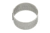 Mini moule perforé rond Mallard Ferrière pour petits fours en inox - 3,5cm