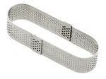 Mini moule perforé oblong Mallard Ferrière en inox