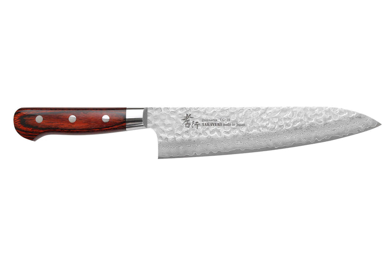 Couteau de chef japonais 21cm Sakai Takayuki Damascus Western 33 couches