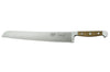 Couteau à pain Güde Alpha Chêne 32cm en acier forgé