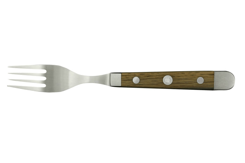 Fourchette de table Güde Alpha Chêne 9cm en acier forgée
