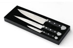 Coffret 3 couteaux Güde Alpha en acier forgé