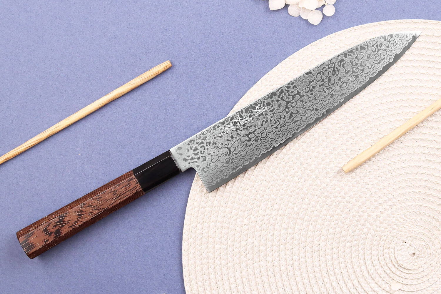 Couteau de chef 21cm japonais Sakai Takayuki Ginga damas