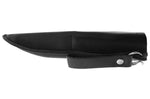 Couteau Arctic Legend Hobby Knife AL903 artisanal lame 9,5cm manche en bouleau + étui en cuir
