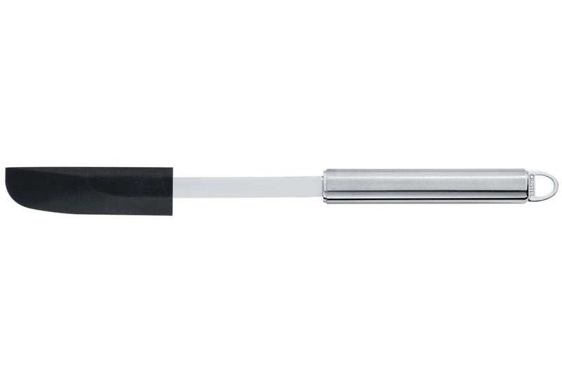 Spatule étroite Cristel POC en acier inoxydable et silicone