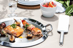 Spatule plancha Cristel POC en acier inoxydable