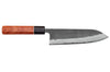 Couteau gyuto 18cm japonais artisanal Masashi Yamamoto BS1 Black Nashiji
