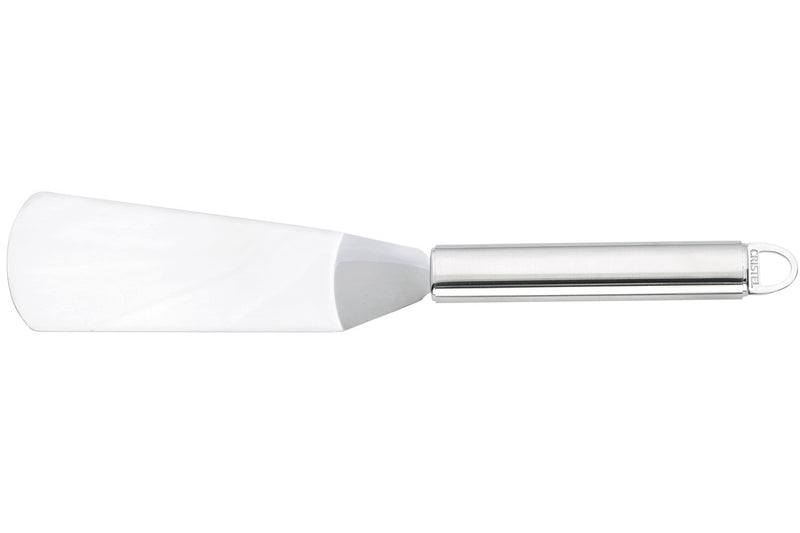 Spatule coudée large Cristel POC en acier inoxydable