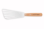 Pelle de cuisine ajourée en inox Nogent manche en bois de hêtre 28cm