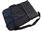 Malette souple pour 8 couteaux de cuisine - nylon noir Tojiro