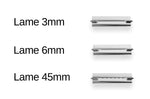 Set éplucheur à julienne Triangle 3 lames interchangeables manche en green grip