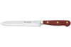 Couteau à saucisson Wusthof Classic Colour Tasty Sumac forgé lame crantée 14cm