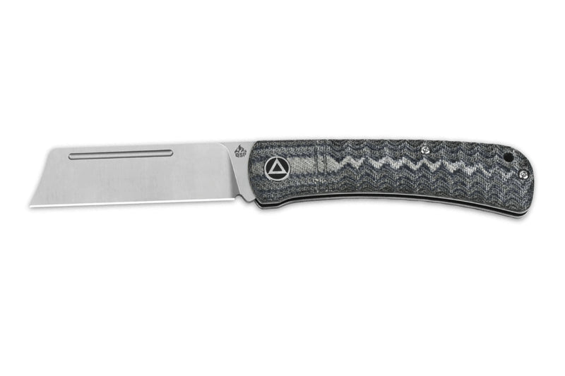 Couteau pliant QSP Hedgehog 142B manche en micarta denim 9,5cm