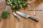Couteau de chef Wusthof Classic Colour Velvet Oyster forgé lame 16cm