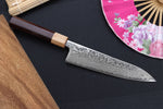 Couteau de chef japonais 18cm Tsunehisa SLD Damas bois de rose