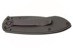 Couteau pliant BUCK NOBLEMAN n°327TTS manche acier titanium 9cm