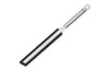 Spatule à crêpes Rösle en silicone noir et acier inoxydable