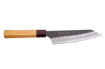 Couteau santoku kengata 16cm japonais Sakai Takayuki AS brut de forge
