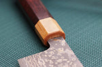 Couteau nakiri japonais artisanal Takeshi Saji VG10 Gold 16,5cm