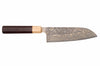 Couteau santoku 16,5cm japonais artisanal Takeshi Saji VG10 Gold