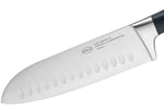 Couteau santoku Rösle Tradition lame alvéolée 17,5cm