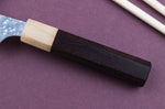Couteau universel kiritsuke japonais artisanal martelé Yu Kurosaki senko 15cm acier SG2