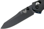 Couteau pliant Benchmade Mini Osborne 945BK-1 lame noire tanto manche G10 noir 9,8cm