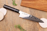 Couteau de chef 21cm japonais artisanal Sukenari ZDP-189 damas manche en ébène