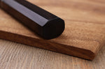 Couteau kiritsuke 21cm japonais artisanal Sukenari ZDP-189 damas manche en ébène