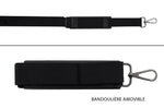 Mallette vide Wusaki grise pour 21 couteaux et ustensiles + 1 grande poche de rangement