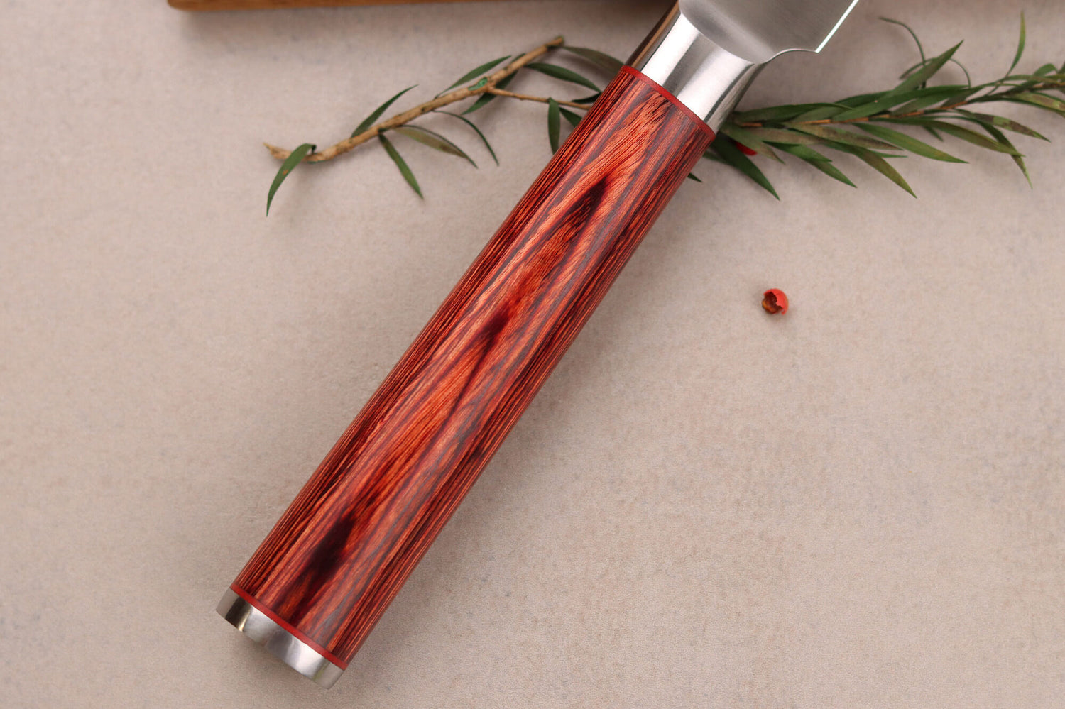 Couteau d'office Wusaki Pakka X50 9cm manche pakkawood