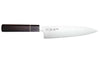 Couteau de chef 21cm japonais artisanal Sukenari ZDP-189 San Maï manche en ébène