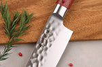 Mallette de 5 couteaux de cuisine Wusaki Pakka X50 manches pakkawood