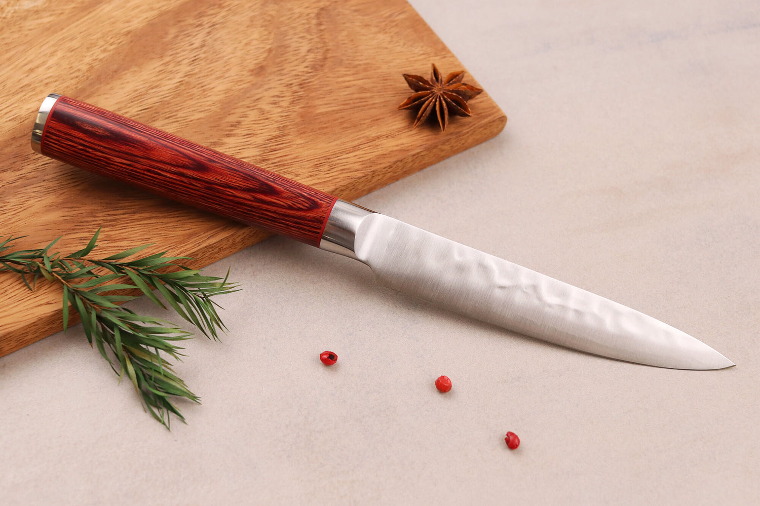 Couteau universel Wusaki Pakka X50 12cm manche pakkawood