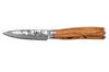 Couteau d'office Wusaki Damas 10Cr 9cm manche en olivier