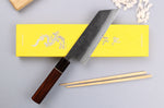 Couteau bunka 16,5cm japonais artisanal Yuzo Black Nashiji