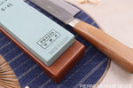 Pierre à aiguiser japonaise King Home Stone grains 220 avec support