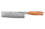 Couteau nakiri 17cm Wusaki Fujiko 10CR damas