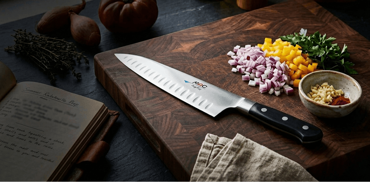 Couteau de chef japonais MAC Professional alvéolé 20cm